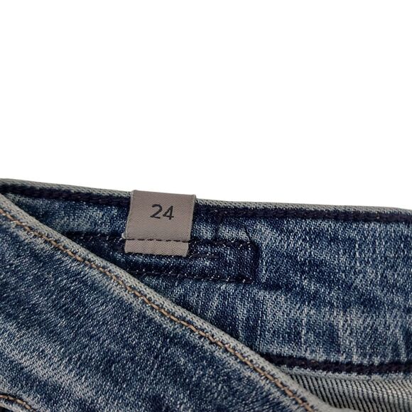 Citizens of Humanity Emannuelle Slim Boot Jeans Womens 24 Blue Stretch Comfort - Picture 11 of 12